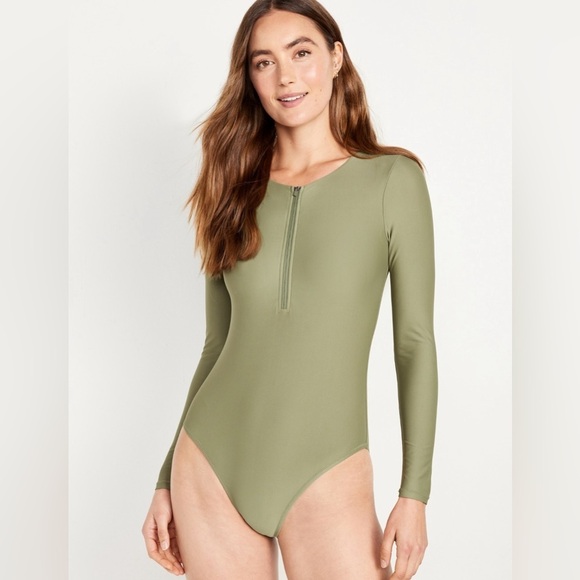 NWT! Bare Ground Long-Sleeve Half Zip Rashguard - Size XXL 💎 - Picture 1 of 9